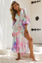 Zephine Maxi Dress - Pink Multi