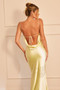 Serein Drape Maxi Dress - Yellow