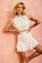 Worth The Chase Dress - White | Sage and Paige AUS.