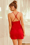 That's A Wrap Mini Dress - Red | Sage and Paige AUS.