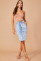 Girl Howdy Denim Skirt - Washed Blue | Sage and Paige AUS.