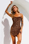 Jazzy Sequin Dress - Chocolate | Sage and Paige AUS.