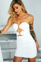 Guess What Dress - White | Sage and Paige AUS.