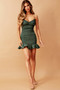 Magnify Mini Dress - Green | Sage and Paige AUS.