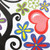 Love Tree - Large Wall Decals Stickers Appliques Home Decor