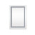 Frameless Rectangular LED Light Bathroom Vanity Mirror