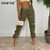 Shirring Long Women's Pants Solid Fashion Streetwear Slacks Pleated Trousers For Girls Drawstring Casual Autumn 2021 Bottom Chic