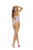 Scalloped Lace And Mesh Slip On Teddy With Underwire Cups Bra