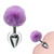 Detachable Anal Plug Real Bunny tail Smooth Touch Metal Butt Plug Tail Erotic BDSM Sex Toys for Woman Couples Adult Games