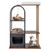 47 Inch Tall Cat Tree Tower Top Perch Cat Bed with Metal Frame