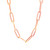14K Rose Gold Wide Paperclip Chain (6.1mm)