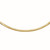 14k Yellow Gold Classic Omega Style Chain (6 mm)