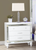 Sterling Queen 5 PC LED Bedroom set made with wood in White Color