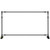 VEVOR Telescopic Backdrop Banner Stand 8' x 8' Banner Stand Adjustable Step and Repeat Backdrop Banner Stand Retractable Banner Stand with Carrying Bag (8 ft)