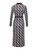 Chic Long Sleeve Bodycon Dress in Plaid - Women's Trendy Apparel