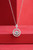 Touch - 1-carat Moissan diamond S925 sterling silver jewelry, fashionable and trendy jewelry, affordable diamond necklace pendant