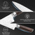 15 Pieces Stainless Steel Knife Block Set with Ergonomic Handle