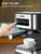 Espresso Machine with Milk Frother, 20 Bar Pump Pressure Coffee Machine, 1.5L/50oz Removable Water Tank, 1050W Semi-Automatic Espresso/Latte/Cappuccino Machines for Home Barista, Office