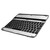 Silver and black  aluminum alloy Wireless keyboard tablet cover