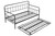 Metal Frame Daybed with trundle