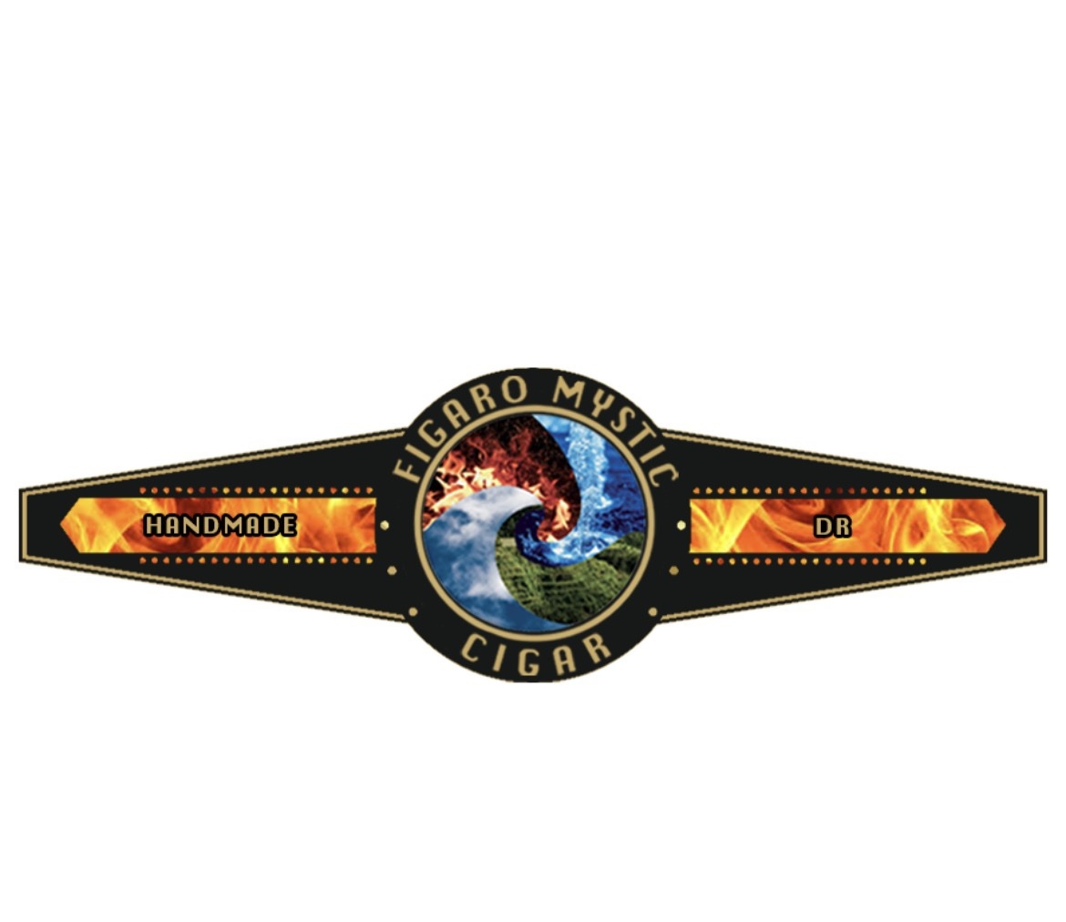 Figaro Mystic Robusto black band logo