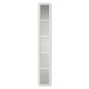 8x64 Grilled Exterior Door Sidelite Insert | Low-E Tempered Glass | 11361