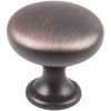 1-3/16'' Madison Oil Rubbed Bronze Cabinet Knob - 3910-DBAC