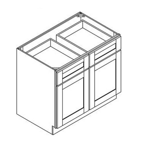 36 Inch Base Cabinet | White | Soft Close | Ready to Assemble