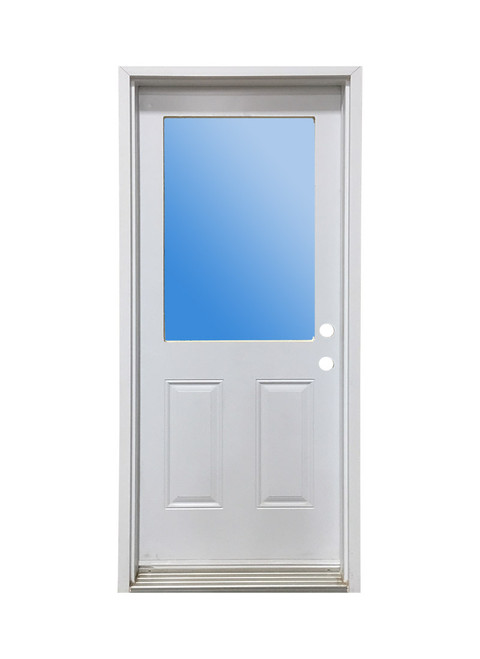 Extreme Exterior Door | 4-5/8" Vinyl Cladd Frame | Left-Handed In-Swing | 36" 23x37 Cutout Slab | Door Inserts Sold Seperately