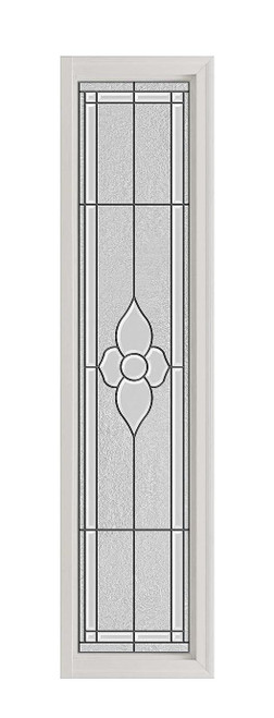 9" x 37" Nouveau Patina Exterior Door Insert | 3053