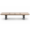 Embrace adaptability with Quinn's extendable dining table, a perfect fusion of modern design and practicality, extending up to 350cm.