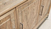 Detailed image showing the natural texture and grain of the oak wood used in the Darcy Oak Buffet/Sideboard