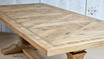 Darcy Oak Table top surface under natural light, showcasing the oak’s natural grain