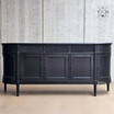 front view of the Louis Sideboard showcasing its elegant design and modern finish