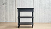 Full view of the Montclair Side Table showing the solid construction.