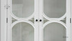 Close-up of the glass panels, showing the clarity and quality of the material.