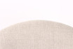 Detailed close up of the Stratford Kitchen Stool luxury premium textured weave upholstery.