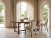 Contemporary classic dining room featuring the Churchill Barley Twist Extending Table and Stratford Dining Chairs by Thomas and Hurley.