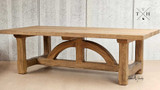 Side view capturing the full 250cm length of the Trailbridge Canyon Dining Table