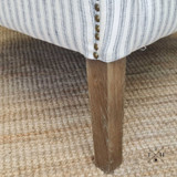 Image showing the legs of the Brereton Wingback Armchair