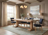 Luxury solid timber dining table by Thomas and Hurley combining traditional craftsmanship with contemporary elegance and enduring designer appeal.