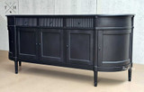 Side profile image of the Louis Buffet, illustrating its depth and clean lines.