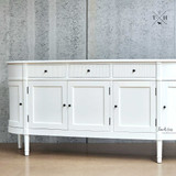 Image capturing the symmetrical design of the Louis Buffet’s front, emphasizing elegance