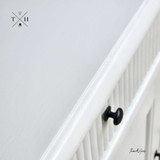 Detailed image focusing on the finish of the Louis Petite Buffet, showing its quality and sheen
