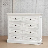 Angled view emphasising the chest’s elegant design.