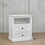 Angled view emphasising the chest’s elegant design.