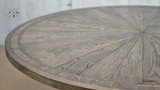 Round Shape Perspective - Darcy Oak Round Parquetry Dining Table
Perspective view highlighting the inviting round shape of the Darcy Oak Round Parquetry Dining Table, perfect for intimate gatherings.