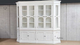 Perspective view, highlighting the angled sides and the cabinet's overall symmetry.