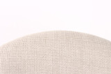 Detailed close up of the Stratford Kitchen Stool luxury premium textured weave upholstery.