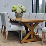 Hamptons Style Dining Tables: Peak of Coastal Chic by Thomas and Hurley